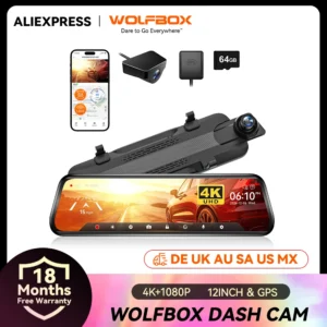 10-Inch Touch Screen Dash Camera