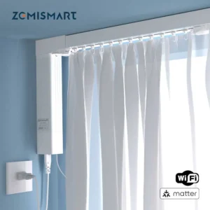 Zemismart Matter WiFi Electric Sliding Curtain Track